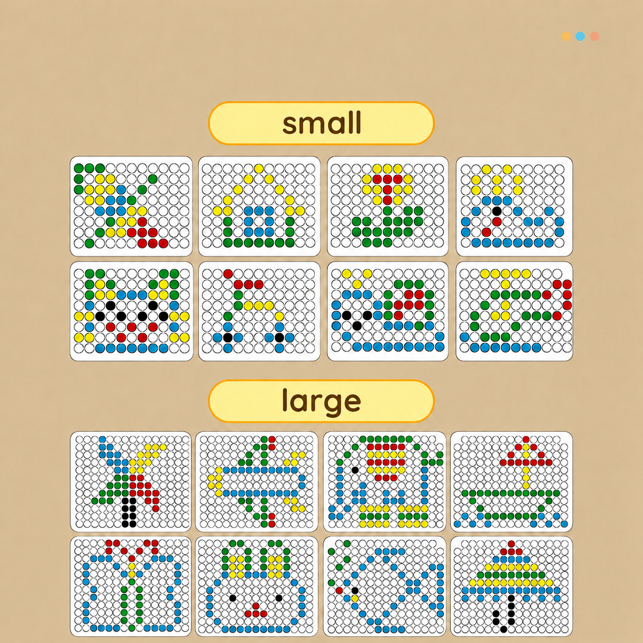 Magnetic Bead Drawing Board for Kids