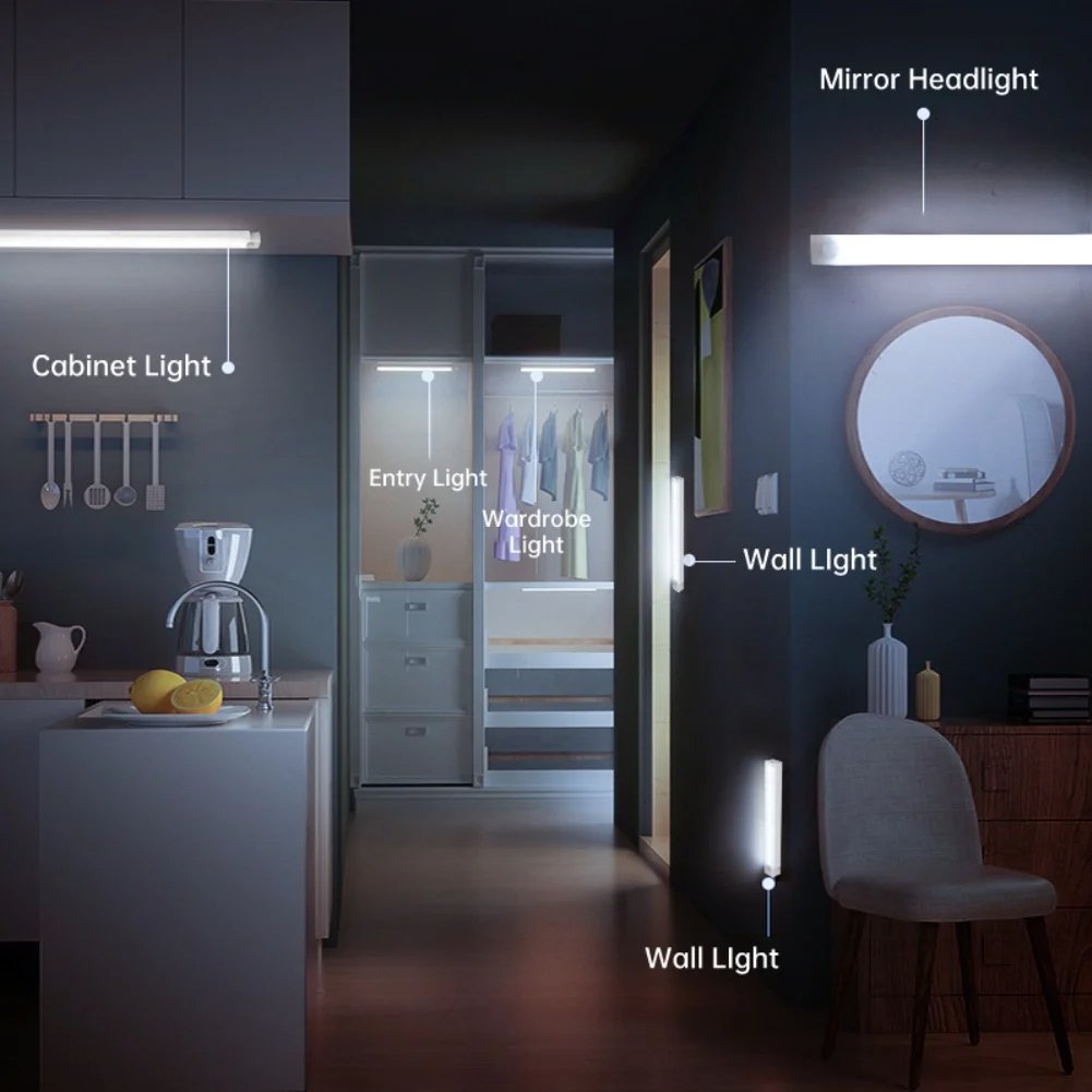 🔥LAST DAY BUY 1 GET 1 FREE - 💡 Punch-free Smart Sensor Magnetic Rechargeable LED Lights