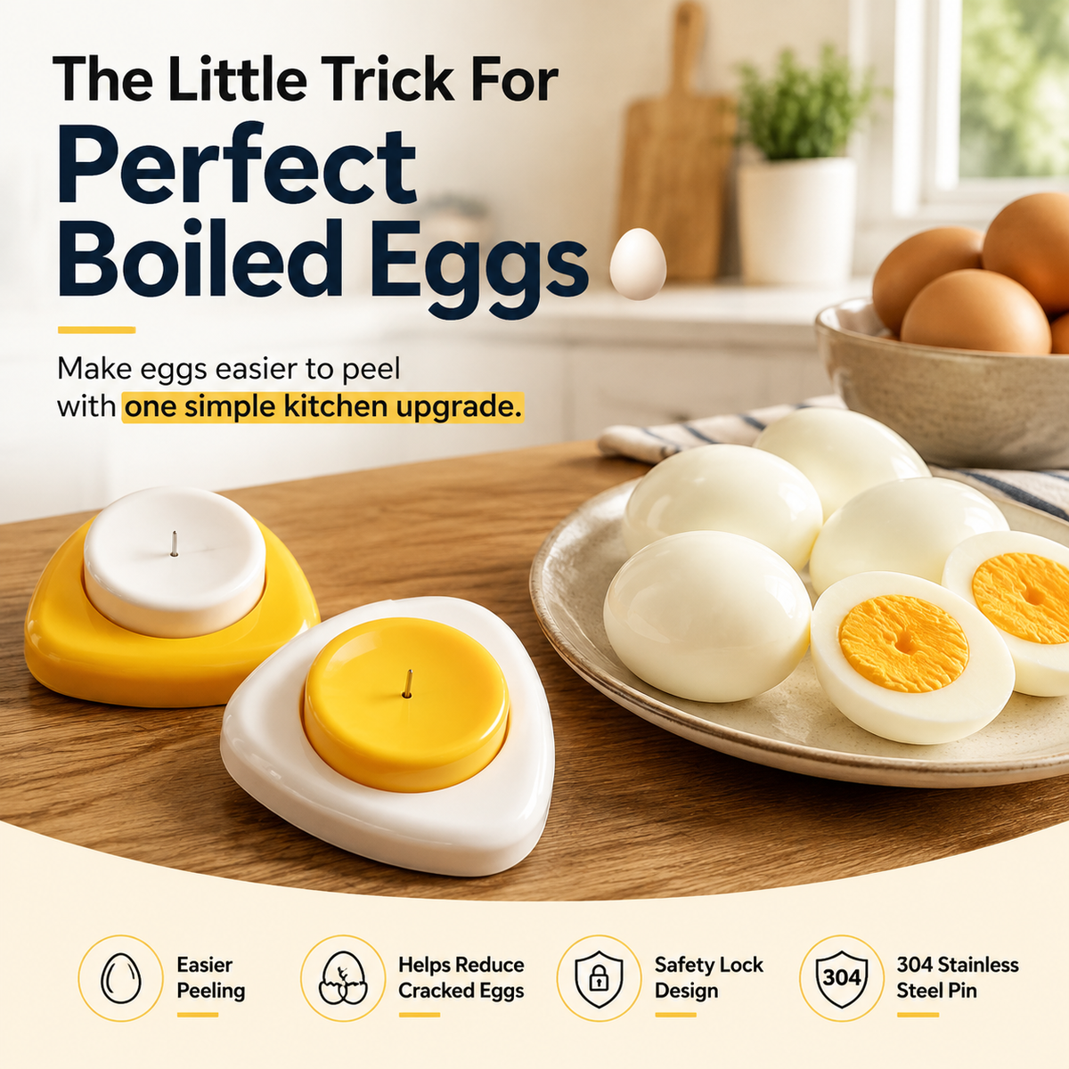 🔥BUY 1 GET 1 FREE(2PCS)🥚 Egg Piercer for Perfect Boiled Eggs