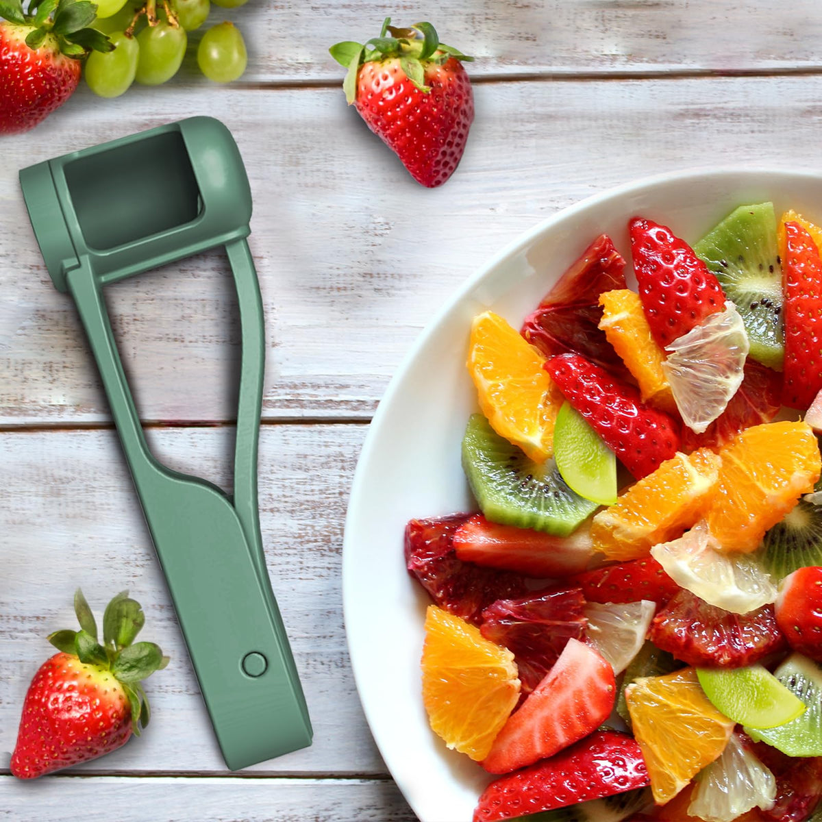 🔥LAST DAY BUY 1 GET 1 FREE - Professional Grape Cutter & Small Fruit Slicer Tool
