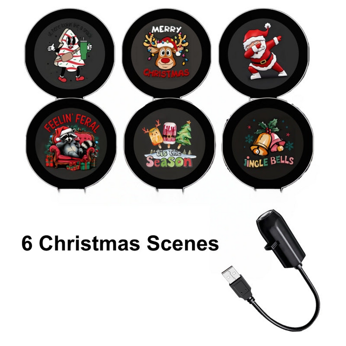 🔥BUY 1 GET 1 FREE!🔥Plug‑and‑Play HD Holiday Projector, Multi‑Scene Projection Light for Christmas, Halloween & Faith‑Themed Decor