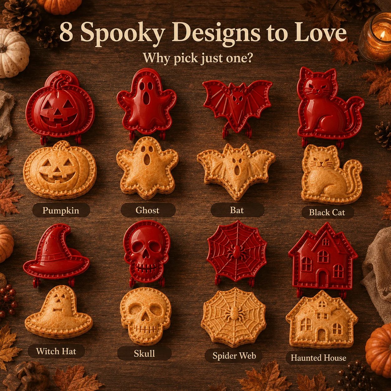 🎃 Full Halloween Set - 8PCS