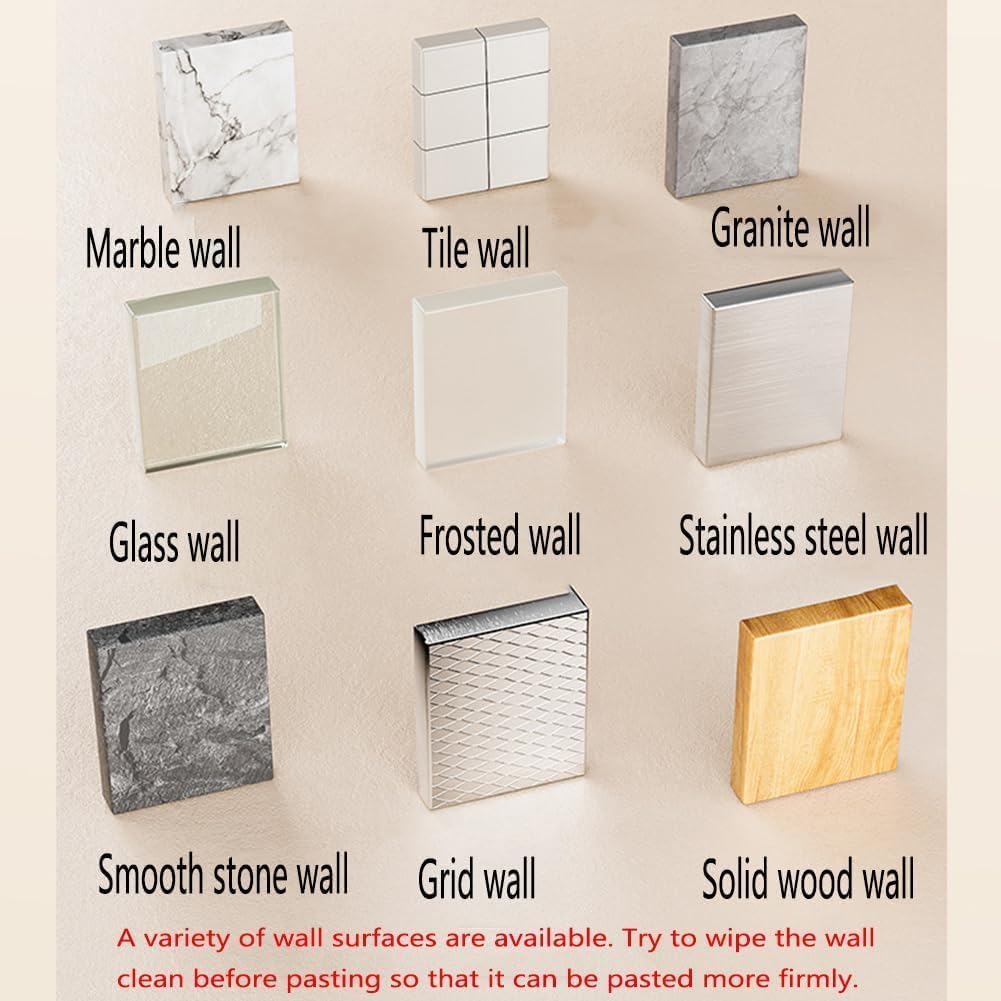 🔥Buy 1 Get 1 Free(10 Pack)🔥Hexagonal Ripple Self-Adhesive Hooks, Heavy Duty Waterproof Sticky Hooks 🪝