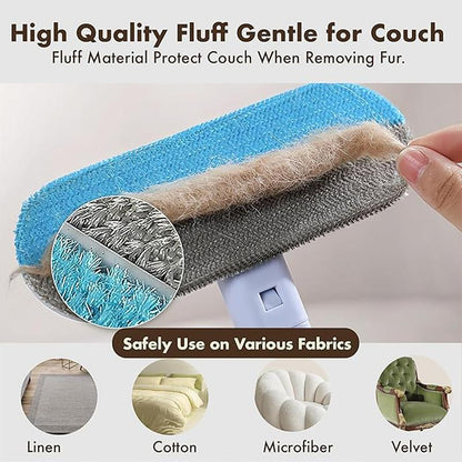 🔥BUY 1 GET 1 FREE!🔥Upgraded Reusable Pet Hair Remover Brush – Extra-Long Handle Lint Cleaner for Dog & Cat Hair