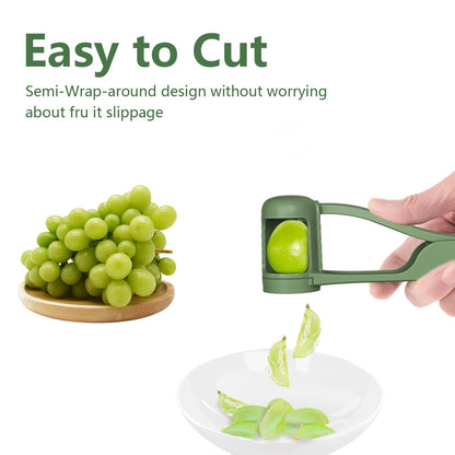 🔥LAST DAY BUY 1 GET 1 FREE - Professional Grape Cutter & Small Fruit Slicer Tool
