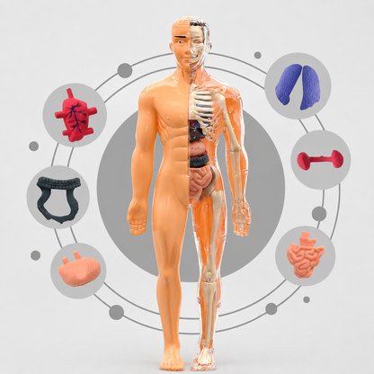 Interactive Human Anatomy Model for Kids