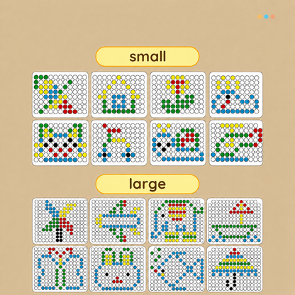 Magnetic Bead Drawing Board for Kids