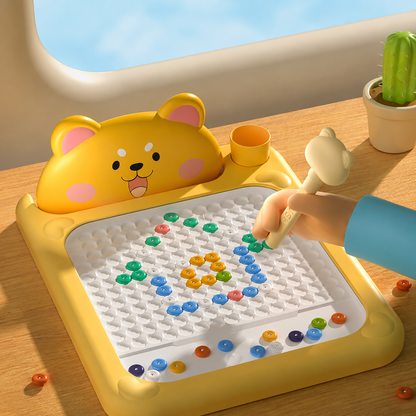 Magnetic Bead Drawing Board for Kids