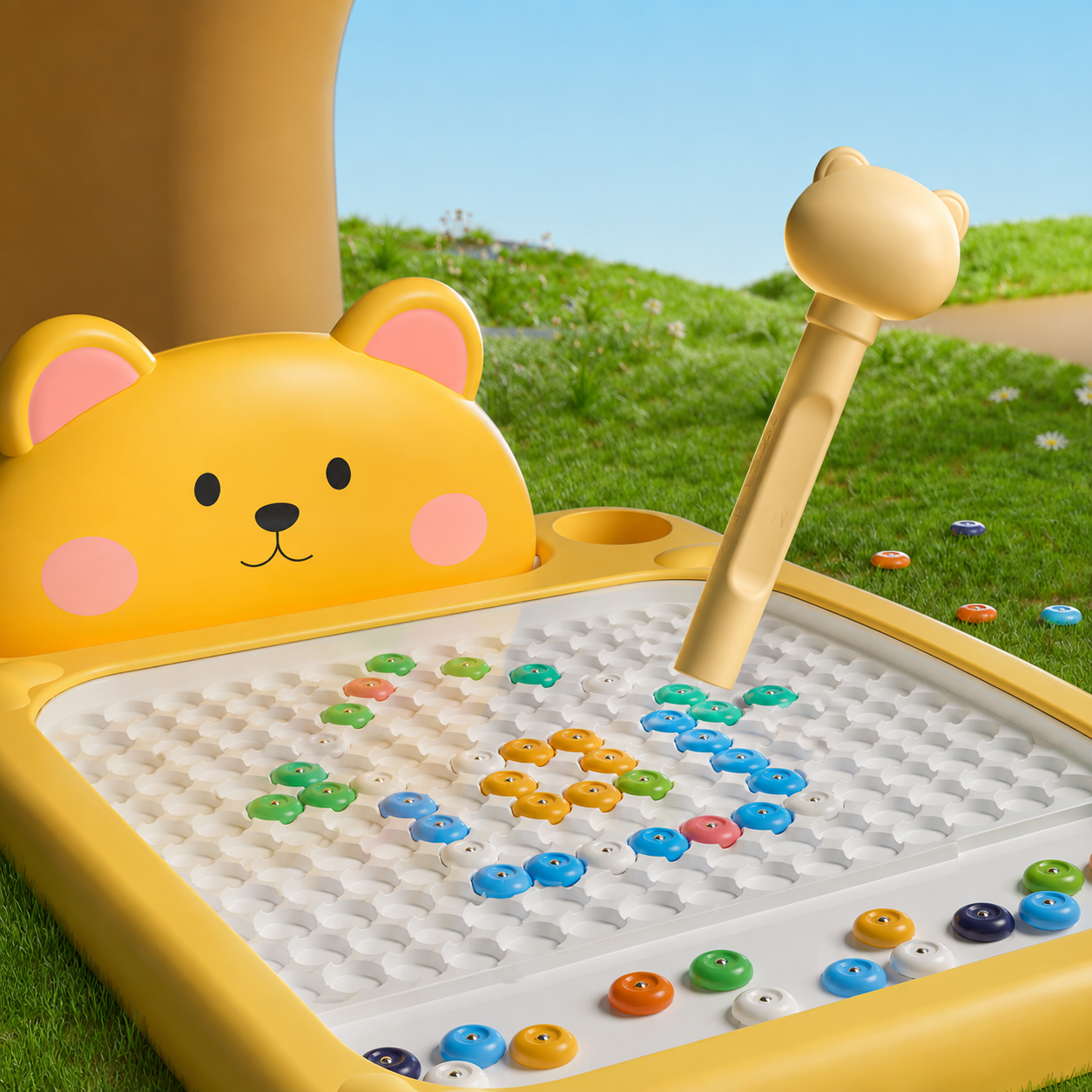 Magnetic Bead Drawing Board for Kids