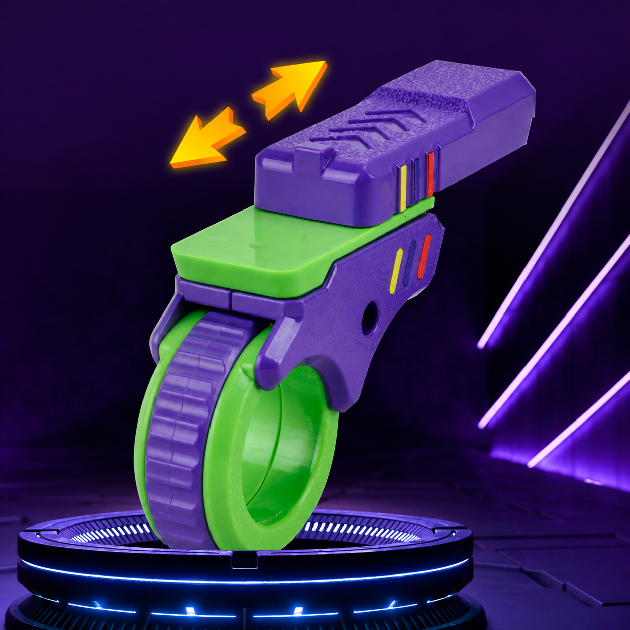 Multi-Action Magnetic Fidget Slider