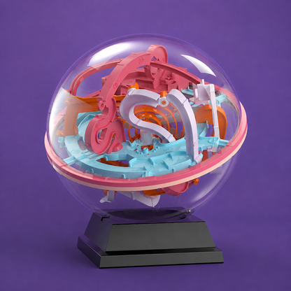 3D Maze Ball Brain Teaser