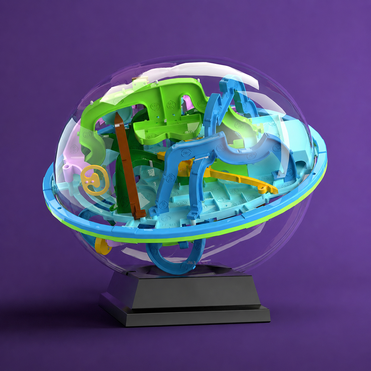 3D Maze Ball Brain Teaser