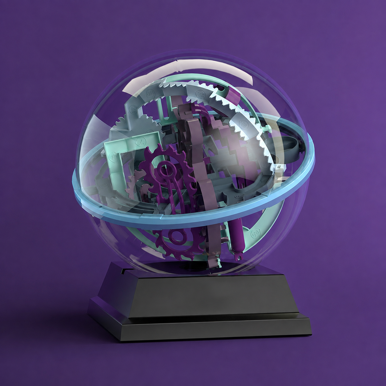 3D Maze Ball Brain Teaser