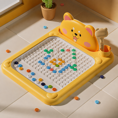 Magnetic Bead Drawing Board for Kids