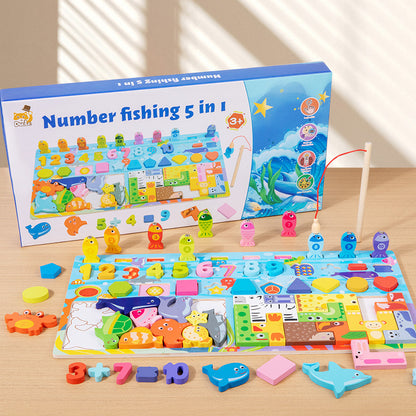 Montessori Wooden Learning Activity Board
