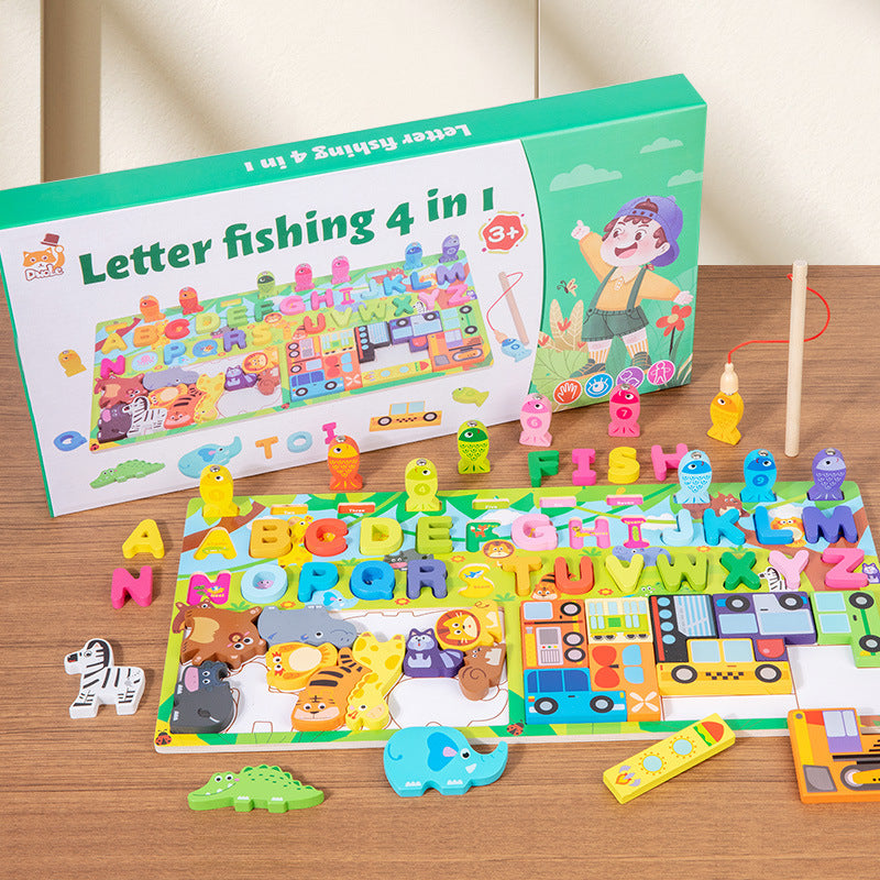 Montessori Wooden Learning Activity Board