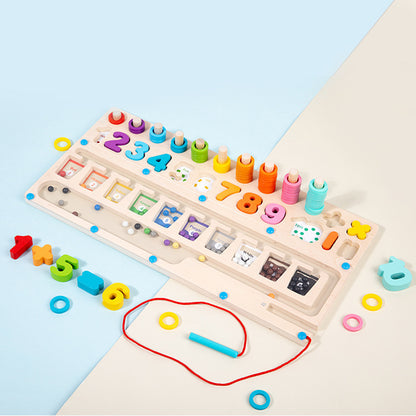 Montessori Wooden Learning Activity Board