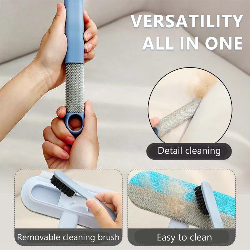 🔥BUY 1 GET 1 FREE!🔥Upgraded Reusable Pet Hair Remover Brush – Extra-Long Handle Lint Cleaner for Dog & Cat Hair