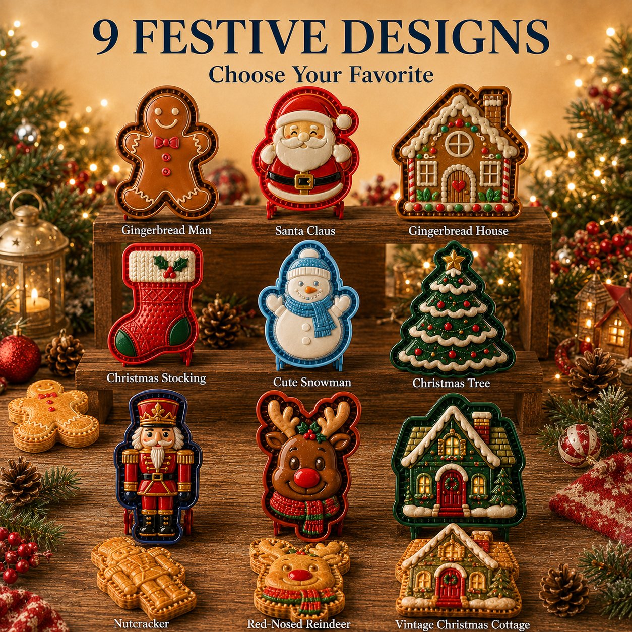 Full Christmas Set - 9Pcs